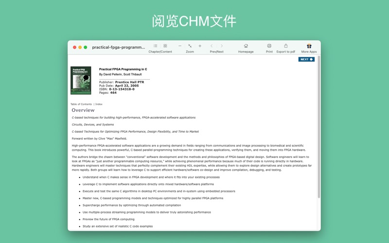 【图】CHM文档阅读器(截图1) 【图】CHM文档阅读器(截图1)
