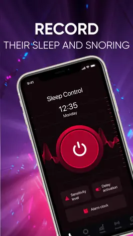 Game screenshot Sleep talking recorder. Snore apk