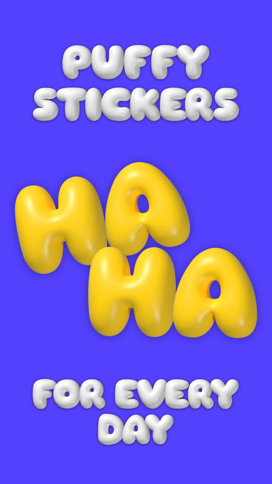 #1. Puffy Stickers (iOS) 由: Pavel Dubov