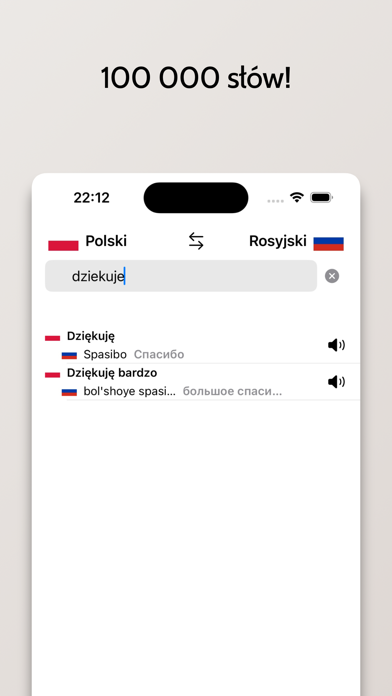 Słownik Rosyjski-Polski Screenshot