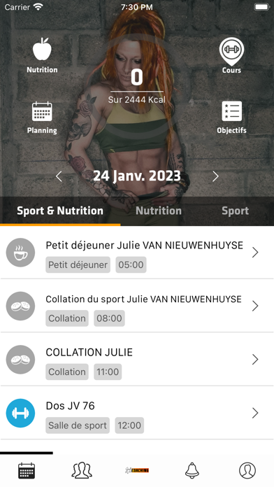 Julie Coaching Screenshot