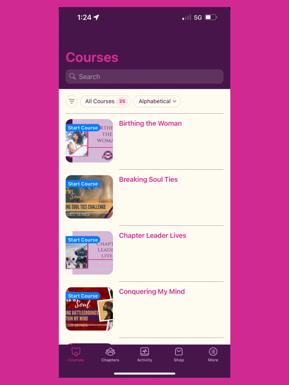 Dunamis Woman iPad screenshot 1 - Lifestyle app