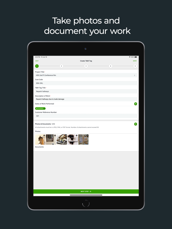 Screenshot #5 pour Clearstory: Paperless T&M