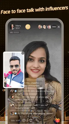 Game screenshot SingSpot, live singing online apk