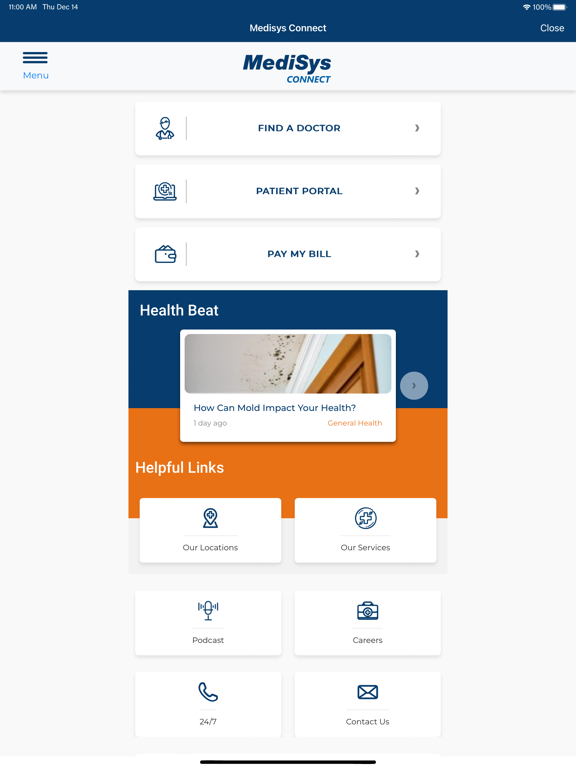 MediSys Connect iPad screenshot 8 - Medical app