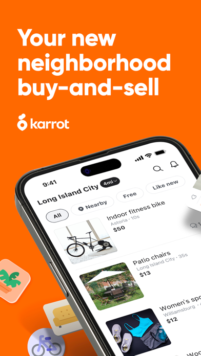 Screenshot #1 pour Karrot - Buy & sell locally