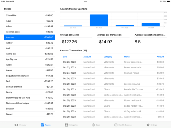 Screenshot #5 pour See Your Budget for YNAB