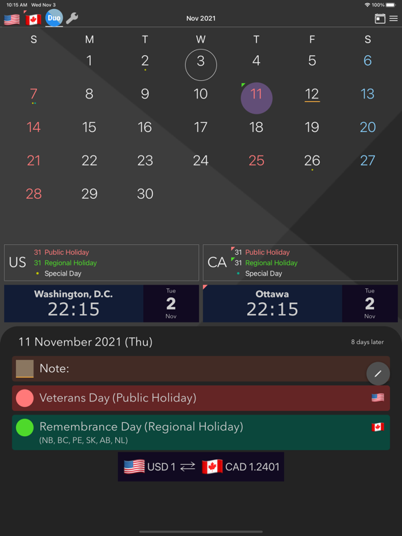 Screenshot #4 pour CalendarDuo