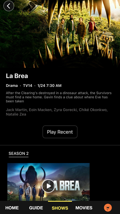 Vyve HDTV Screenshot