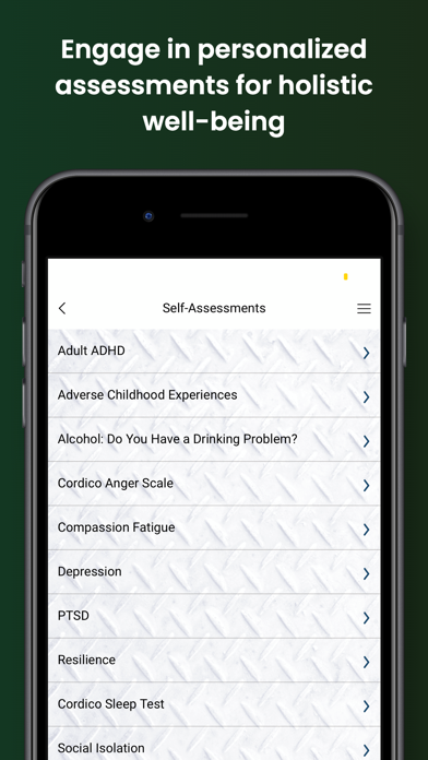 CAL FIRE Wellness Screenshot