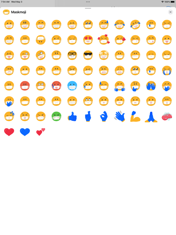 Screenshot #6 pour Maskmoji Stickers