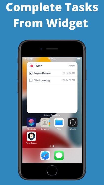 Forem Tasks Lite – Day Planner screenshot-3