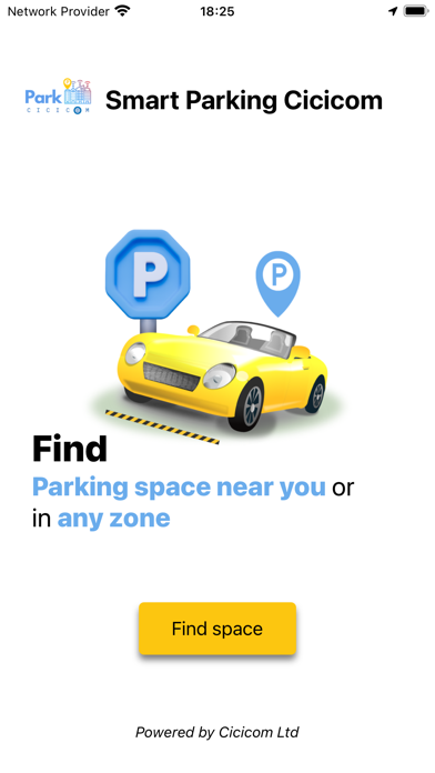 Smart Parking Cicicom Screenshot