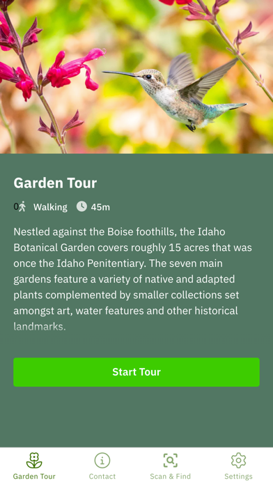 IBG Garden Tour Screenshot