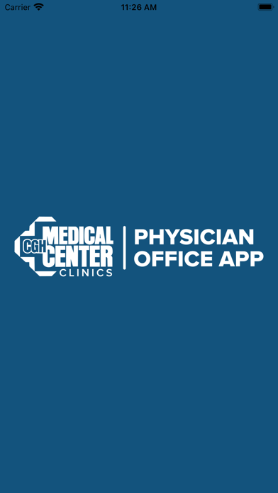 CGH Medical Center Clinics Screenshot