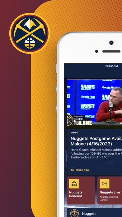 Denver Nuggets Screenshot