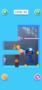 Blue Monster: Stretch Game screenshot #1 for iPhone