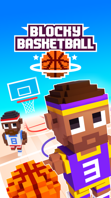 Blocky Basketball FreeStyle Screenshot