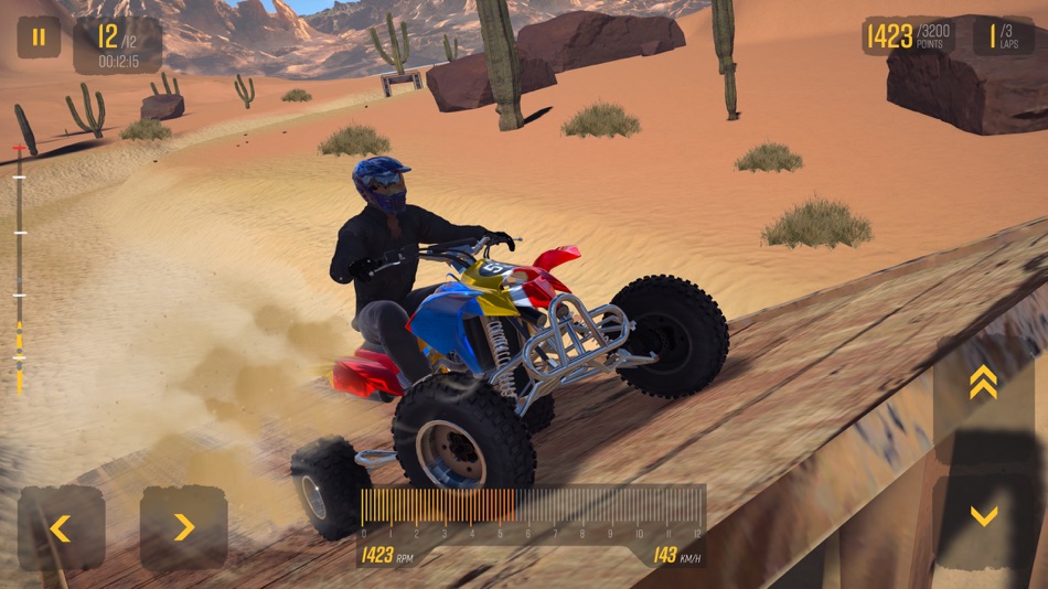 #2. ATV Quad Racing Sim (iOS) Bởi: STANCU COVACI