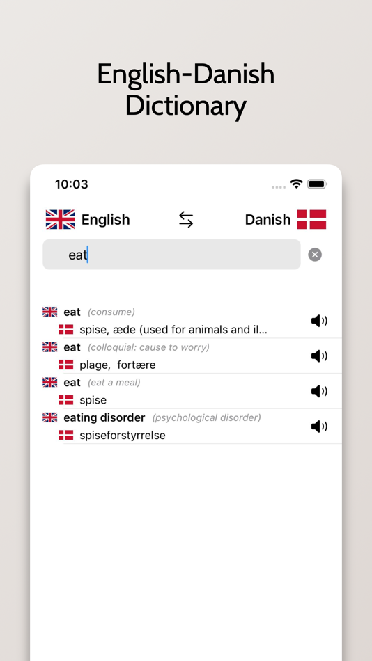 #1. Danish-English Dictionary (iOS) 由: FB PUBLISHING LLC