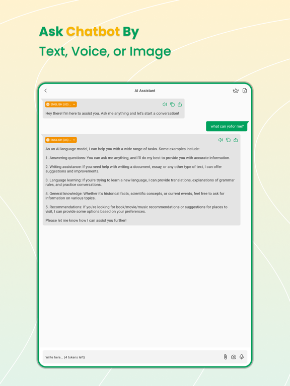 AI Learn Fluent Talks | OnMind iPad screenshot 5 - Productivity app