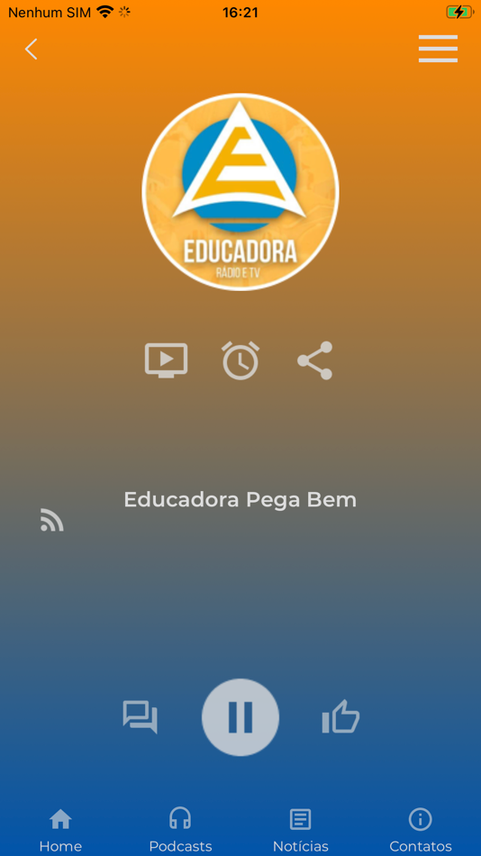 #1. Rádio e TV Educadora (iOS) By: Rádio e Televisão Educadora Música e Cultura Ltda