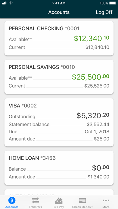 The State Bank Mobile, MI Screenshot