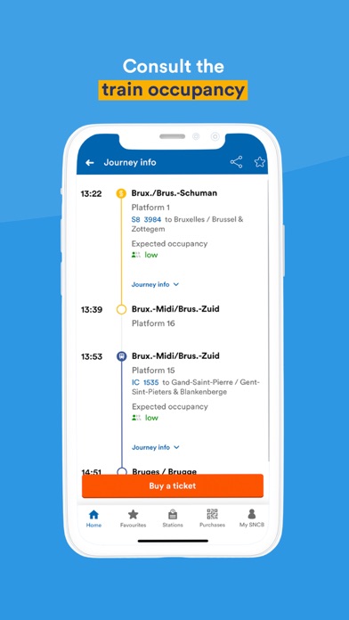 SNCB/NMBS: Timetable & tickets Screenshot