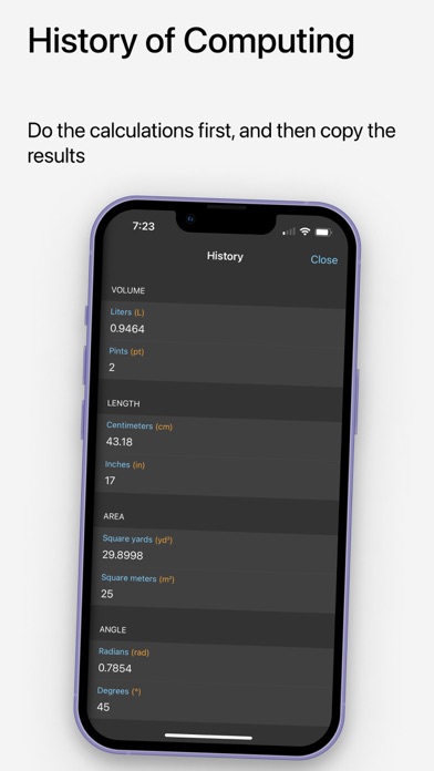 Units converter professional Screenshot