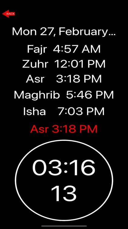 Prayer Clock and Calendar