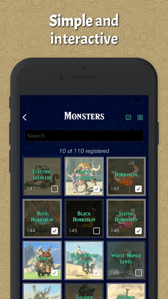 #2. Hyrule Compendium (iOS) By: Felipe Braunger Valio Desenvolvimento de Sistemas Ltda