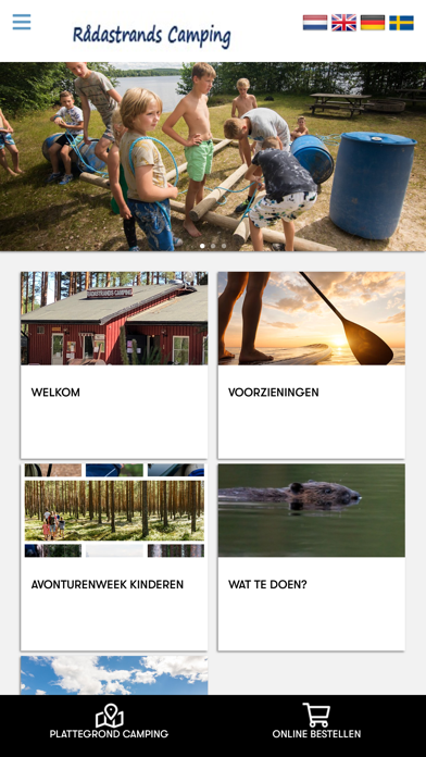 Radastrands Camping Screenshot