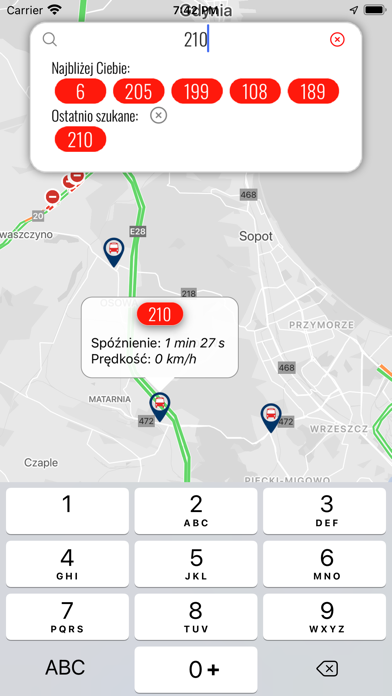 Gdańskie Autobusy Online Screenshot