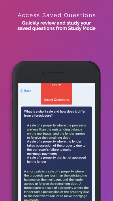 Nebraska Real Estate Exam iPhone screenshot