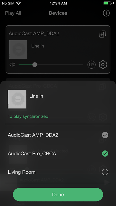 AudioCast Screenshot