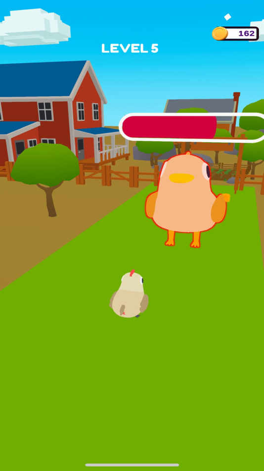 #3. Chicken Crowd Control 3D (iOS) 由: Baris Kaya