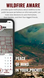 wildfire aware | fire alerts iphone screenshot 2
