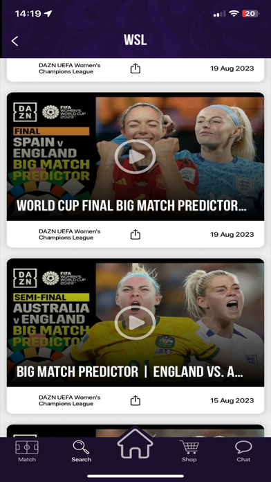 Fanzine - Women's Super League Screenshot