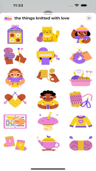 the things knitted with love Screenshot