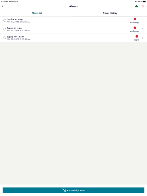 App screenshot