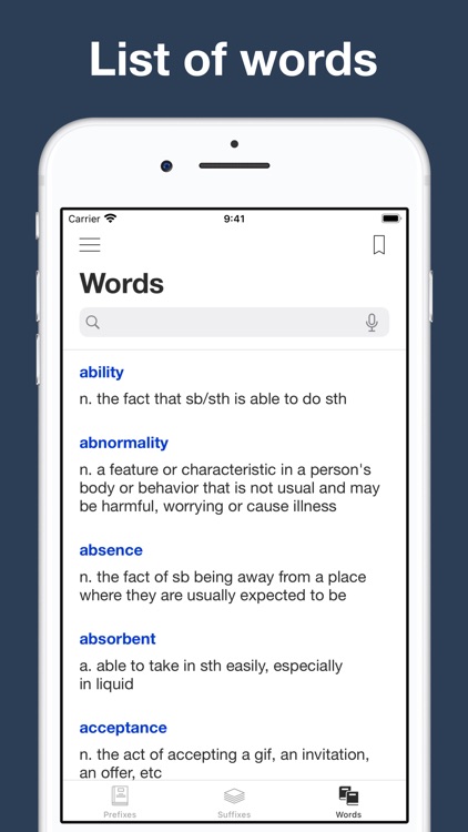 English Prefixes and Suffixes screenshot-6