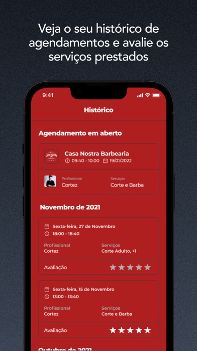 Casa Nostra Barbearia Screenshot