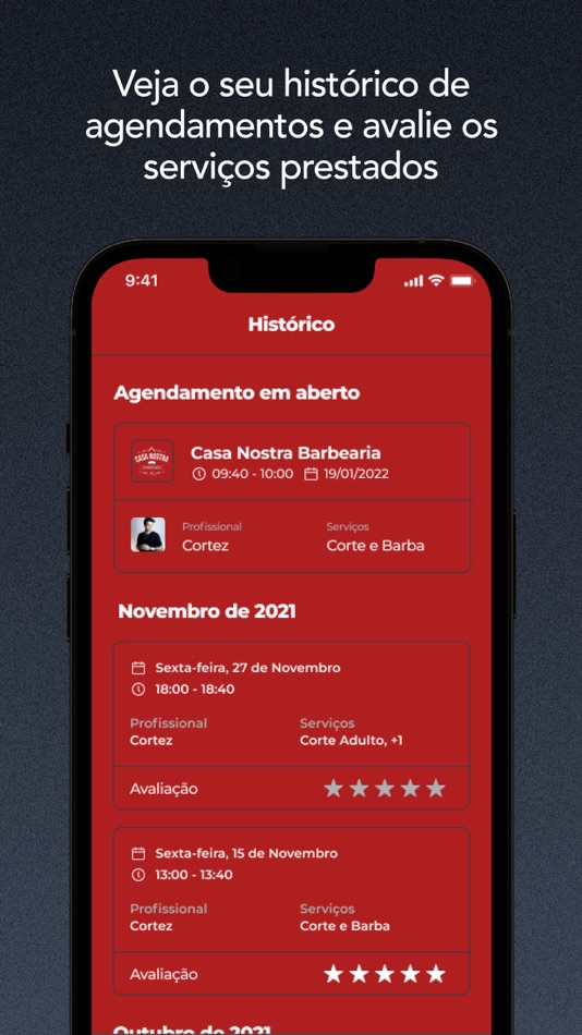 #1. Casa Nostra Barbearia (iOS) 由: BestBarbers
