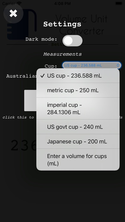 Volume Unit Converter
