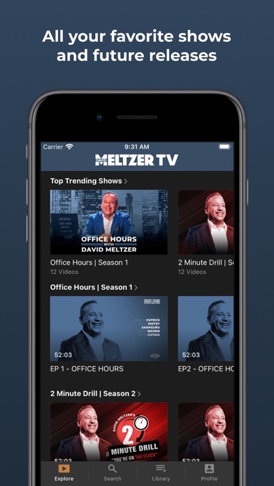 David Meltzer TV Screenshot