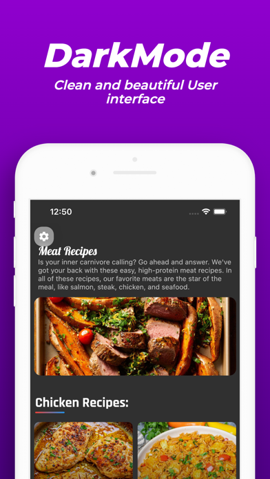 Meat Recipes | MeatFoodRecipes Screenshot