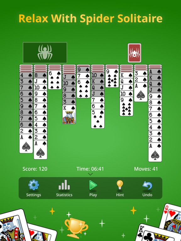 Spider Solitaire Classic.のおすすめ画像1