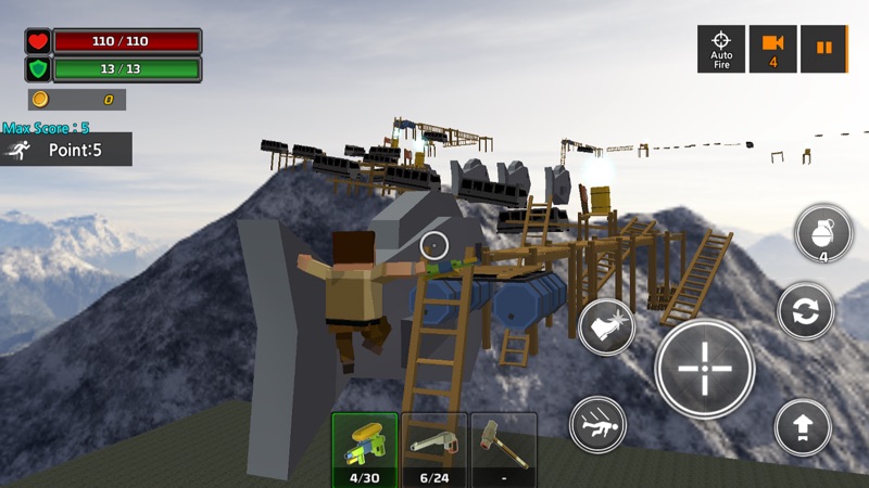 Pixel World Z 3D screenshot 1