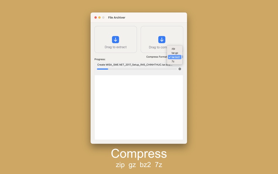 #1. File Archiver (macOS) Podle: Khoa Tran Anh