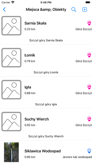 Mountain hiking in Poland Screenshot